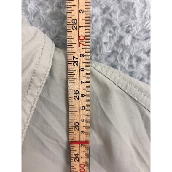 Mountain Hardwear Men’s Beige Vented Long Sleeve Fishing Hiking Shirt Size M - Picture 5 of 8